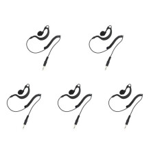 G Shape Soft Ear Hook Earpiece Headset 3.5mm Plug Ear Hook for MP3 Smartphones Walkie Talkie