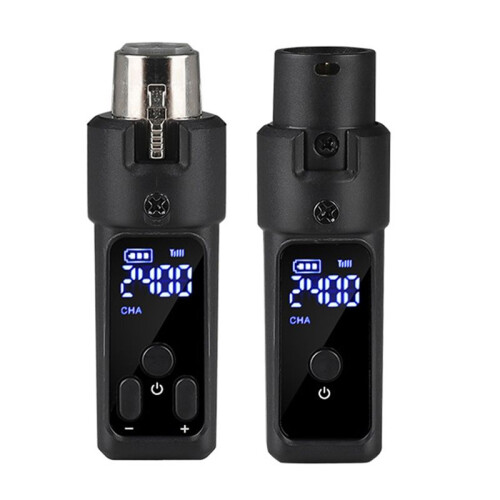 Moving Coil Adapter System Wireless Microphone Transmitter Receiver for Dynamic Microphone Guitar Audio Mixer PA System 1