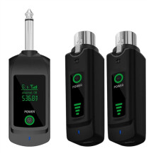 Sistema Convertitore Trasmettitore-Ricevitore per Microfono Wireless 2.4G per Microfono A Condensatore Dinamico, Mixer Audio per Chitarra A