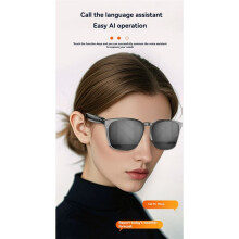 AI Glasses 5.4 with Speaker 145 Languages Real Translator AI Sunglasses for Men and Woman F