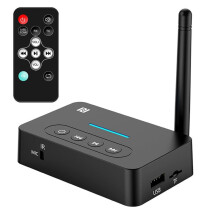 Récepteur Audio  NFC, Émetteur, Carte USB TF, Lecture de Musique, AUX Vers Amplificateur Audio, Adaptateur Sans Fil Stéréo