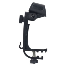 Snare Percussion Clip Schwarz Drum Mikrofon Mic Rim Klemmhalter Drum Zubehör