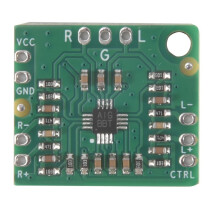 Differentiaal Draai Balans Single-Ended Uitgang Oorversterker HiFi Versterkerprint MAX97220 Ingang 2,5-5,5 V