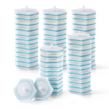 CLEANHOME Disposable Toilet Brush Replacement Head, 60 PCS, Convenient - Efficient - Hygienic Cleaning System, Household Foaming Toilet Cleaner