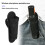 TXEsign Supporto da Cintura per Microfono Wireless  Partybox, Supporto per Microfono In Nylon con Clip per  Partybox 3