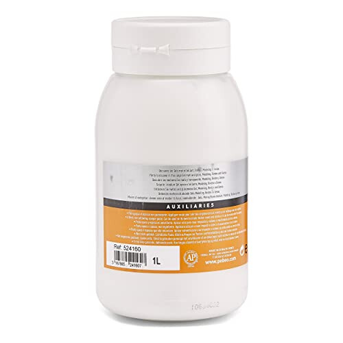 PEBEO 524160 Studio Modelling Paste 1 L, APP1,white 1