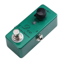 Dec Buffer Booster Pédale D'Effet pour Guitare Électrique  Single Effect avec Clean Boost True Bypass Single Effect