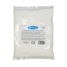 Mould Master British Gypsum Fine Casting Plaster 1Kg, White, 20 x 15 x 1 cm