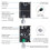 2Pack 1001B  Amplifier Board, 100W Mono AMP  Audio Power Amplifier Module with Box Matching 3