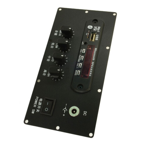 Preamplifier Tone Board  Speaker MP3 Audio Modification Amplifier Board Control Panel DC9-29V Power Supply 2