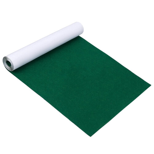 BENECREAT 40cmx2m Green Self Adhesive Sticky Backed Felt Baize ...