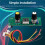 DSP Digital Reverb Module Singing Reverb Board Module KTV Mixing Console Effects Anti-Whistle Modification Module 3