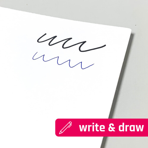 50 Sheets, A3 300gsm Card Thick Art Paper - White 1