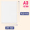 50 Sheets, A3 300gsm Card Thick Art Paper - White 4
