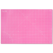 Elan A1 Cutting Mat Pink and Purple, 5-Ply Hobby Board for Crafts 90X60 CM, Large Self Healing Cutting Mat A1, Large Craft Board for Sewing