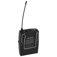Set di Microfoni Wireless con -Wear + Ricevitore per Microfoni da Bavero Lavalier Frequenza UHF per Insegnamento Vocale