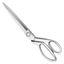 KUONIIY Heavy Duty Sewing Scissors 10 inch - Professional Stainless Steel Tailor Scissor Shears for Fabric Leather Dressmaking Tailoring Artists