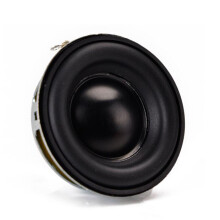 2 StüCke 40MM Audio Tragbare Lautsprecher 16 Core 4 Ohm 5W Breit Band Lautsprecher Gummi Seite NdFeB Magnet Lautsprecher