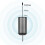 UHF Portable Wireless Headset/ Lavalier Lapel Microphone with Bodypack Transmitter and Receiver 1/4 Inch Output, for Live Performances 5