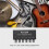Stereo Mixer Audio (2 Input 4 Output) Push Four Headphones or External Power Amplifiers Volume Independent Control 5