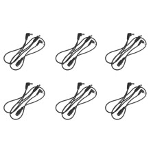 6X 3 Ways Electrode Daisy Chain Harness Cable Copper Wire for Guitar Effects Power Supply Adapter Splitter