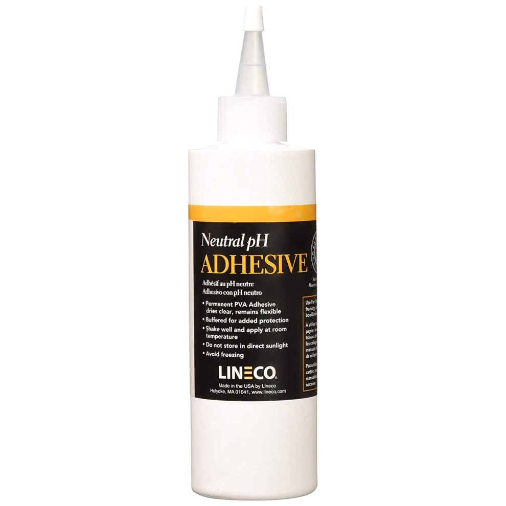 Lineco 901-1008 Neutral Ph Adhesive 8 Ounces - Packaging May Vary 5051222548332