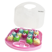 EXERZ Paper Punch 14pcs in a Box Children Art & Craft Paper Shaper, Scrapbook, Cards, Hobby, DIY, Photo Album
