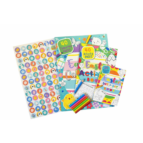 Children's Easter Activity Book Set