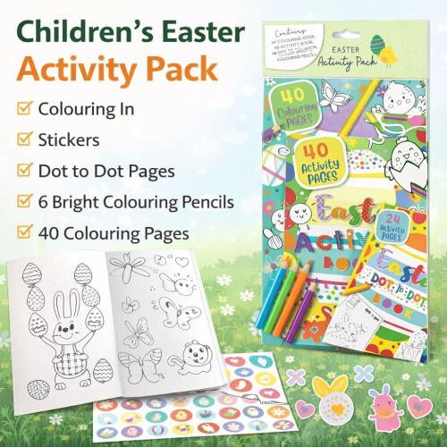 Children's Easter Activity Book Set 1