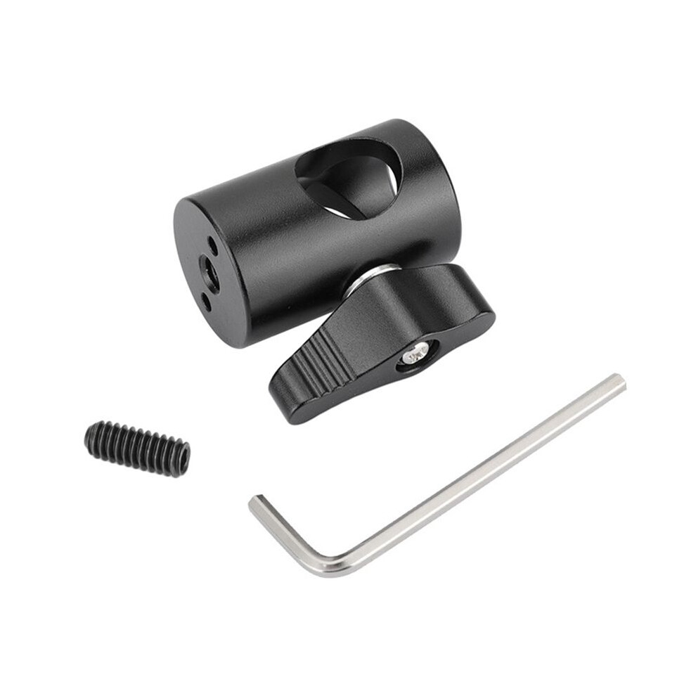 16Mm Stand Adapter Connector With 1/4Inch Thread Screw Mount For Dslr Camera Monitor/Flashlight/Tripod Mount Light 4711830233822
