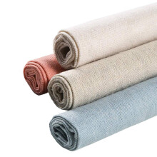 Needlework fabric, 4Pcs 4 Colors Natural Linen Solid Colored Embroidery Aida Cloth for Making Garment Craft, Needle Embroidery, 20 Inch Linen fabric