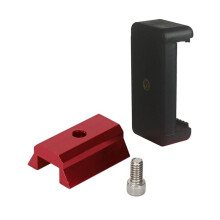 Telescoop Zwaluwstaart Smartphone Adapter Metaal voor Zoeker Scope Zwaluwstaart Basis Vaste Telefoon Montagebeugel