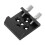 Telescope Finder Scope Base Mount Adapter Flat Base for Dovetail Slot 1/4 Thread Conversion Accessories Black 1