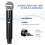 2X New Wireless Dual Handheld VHF Dynamic Microphone Karaoke Microphone with Receiver 10
