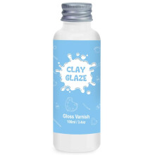 100ml Air Dry Clay Glaze?Air Dry Clay Varnish for Airdry Clay?Clay Varnish for Air Drying Clay Can Used to Prevent Clay Cracking, Scratches, and