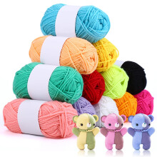 12X 50g Double Knitting Yarn 100% Acrylic Knitting Colourful DK,600g Perfect for Any Crochet and Knitting Mini Project,Knitting Wool Crochet, Ideal