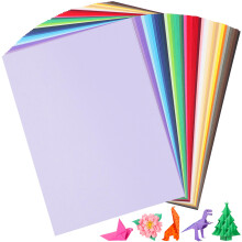 80 Sheets Coloured Cardstock - A4 Size 40 Colours Card Stock Scrapbook Paper 180gsm/65lb Assorted Colours Construction Paper for DIY Project