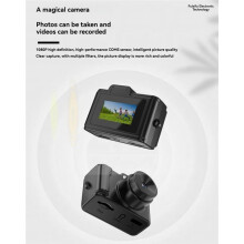 HD 1080P  Camera with 0.96 Inch Screen Flash Lamp Sports Portable Retro Ultra Compact Small Camcorder Video Recorder
