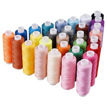 Candora Sewing Thread Assortment Coil 30 Color Each Polyester Thread Sewing Kit All Purpose Polyester Thread for Hand and Machine Sewing
