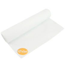 New brothread Wash Away - Water Soluble Machine Embroidery Stabilizer Backing & Topping 10" x3Yd roll - Light Weight 40gm (1.5oz) - Cut into Variable