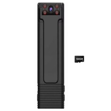 B21 Tragbarer Digitaler Videorekorder, Körperkamera, Nachtsichtrekorder, Miniatur-Magnet-Camcorder, HD 1080P, Minikamera