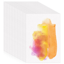 120 Sheets Watercolour Paper A5, 140 lb/300 GSM Cold Press Water Colour Paper for Students Adults Artists Drawing Painting Supplies Postcards, White