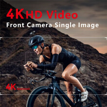 4k HD Utomhus Actionkamera Cykelhjälm Videokamera Kamera med 10x-20x Optisk Sportvideokamera