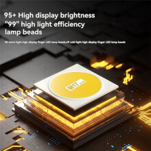 LED Selfie Pocket Light for Phone 3000K-9900K Dimmable Photography Light CRI 80+, Rechargeable Outdoor Camera Flash