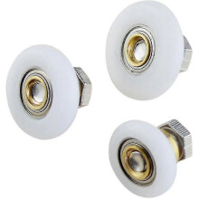 4 Sizes Shower Door Rollers Runners Wheels Replacement Part Bathroom Glass Door Runner Sliding