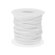 Round Cotton Wick for Diy Candle Making Handmade Enthusiasts 1 Roll