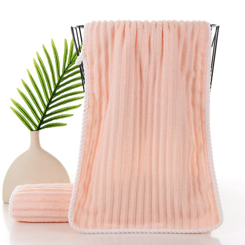 Serviette de bain en coton moelleux 30 x 60 cm 1