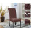 4-Pack Stretch Dining Chair Covers with Seat Belt 4