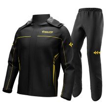 And Waterproof Motorcycle Rain Suit Men Women Cycle Rain Gear Jacket And Pants With Storage Bag