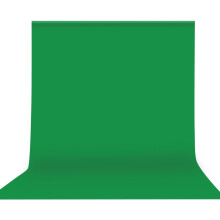 2-Pack 6.6x10ft Professional Green Screen Backdrop, Washable Polyester-Cotton, Seamless, Compatible with Studio Photography